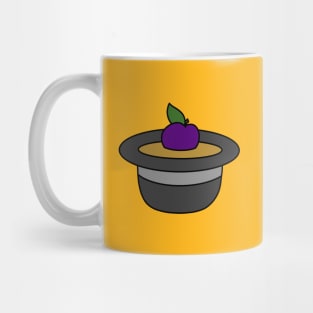 A Single Plum Floating in Perfume, Served in a Man's Hat Mug